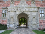 L'entrée du Château de Voergard