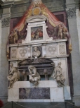 Vasari, tombe de Michelangelo. 