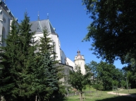 Château, église